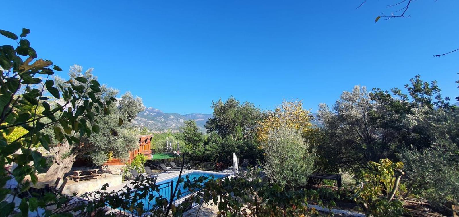 Antalya Bodrum Kayasi Dag Oteli Hasdumen Luaran gambar